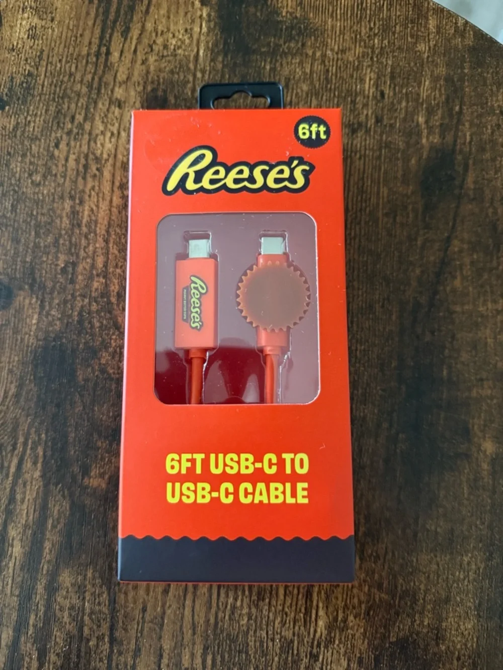 2 6ft USB-C to USB-C Charging Cable - Red & Orange